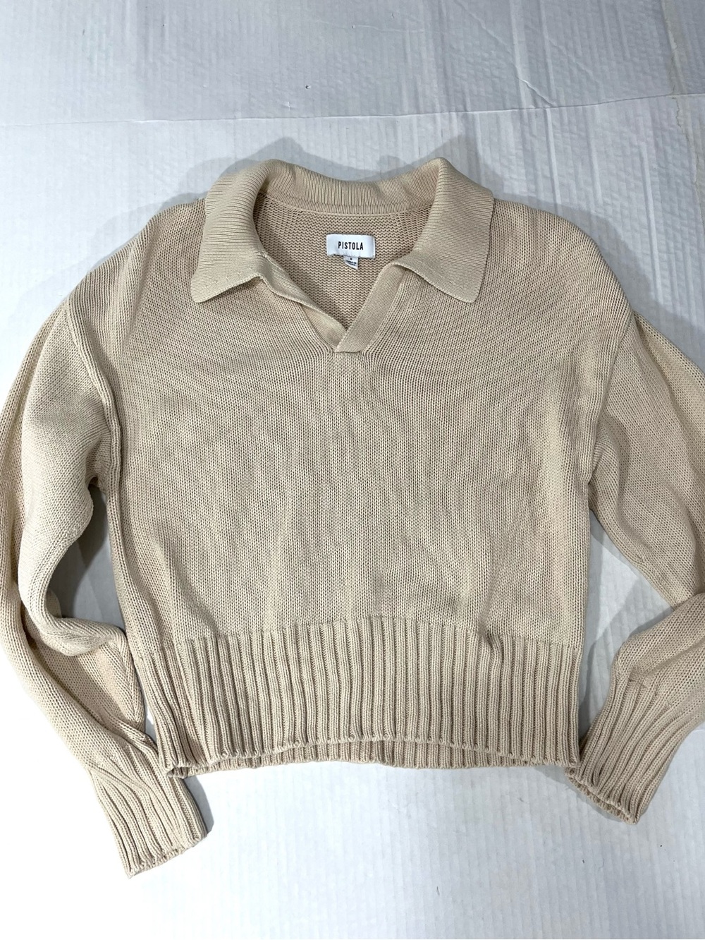 PISTOLA COLLARED SWEATER